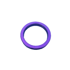 Entretoise Potence Vélo Aluminium 5 Mm Violet